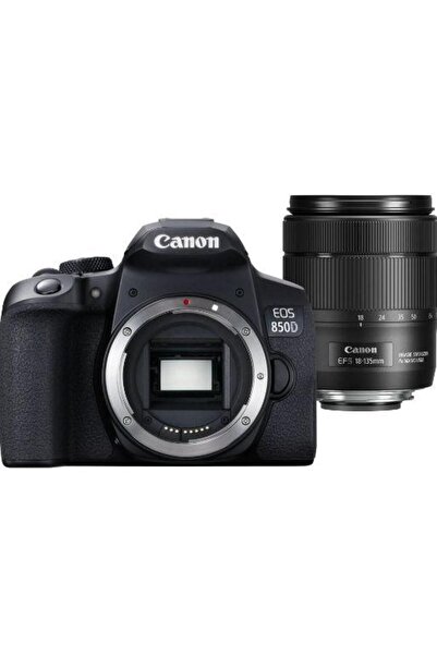 Canon EOS 850D DSLR Camera 24.1MP 4K Wi-Fi Bluetooth + EF-S 18-135mm IS USM L...