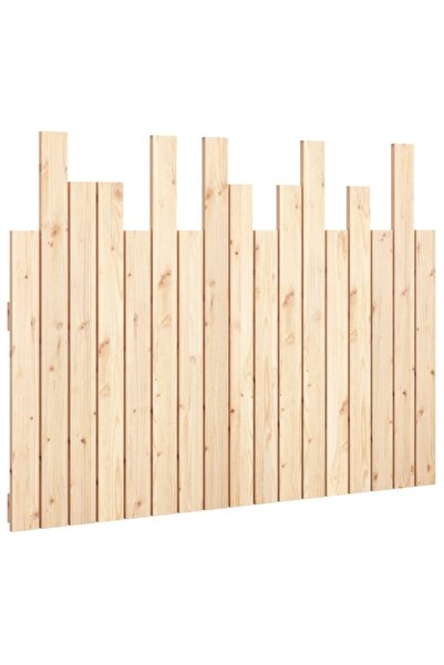 vidaxl Tăblie de pat pentru perete, 108x3x80 cm, lemn masiv de pin