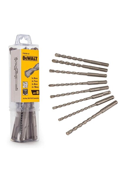 Dewalt SDS Plus Drill Bit Set, 6-10 mm, 160 mm