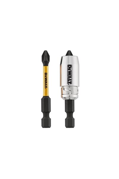 Dewalt Bit de șurubelniță de impact și manșon magnetic pentru șuruburi, 2 x P...