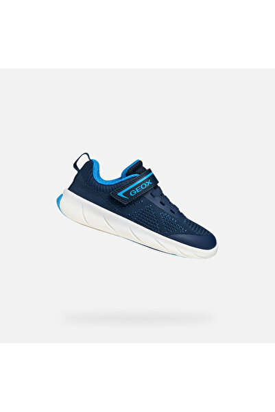 Geox Modré chlapecké barefoot tenisky Foot-Run
