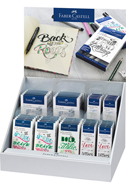 Faber Castell Дисплей за артистични писалки Pitt Calligraphic Faber-Castell