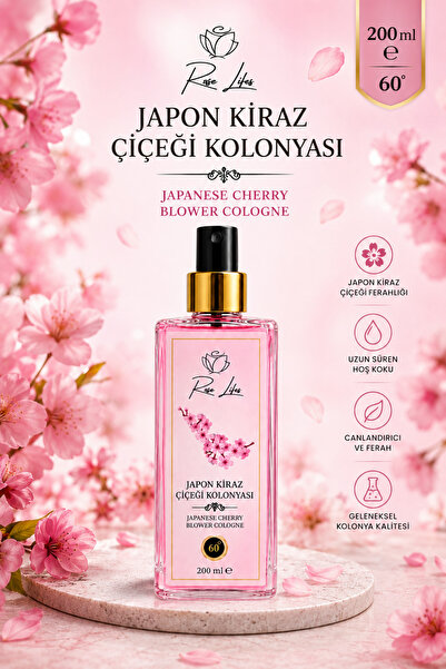 ROSE LİFES ERTAŞLAR JAPON KİRAZ ÇİÇEĞİ 200ml