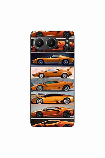 OEM Husa compatibila cu OnePlus Nord 4 Silicon Gel Tpu Model Masini Lamborghini