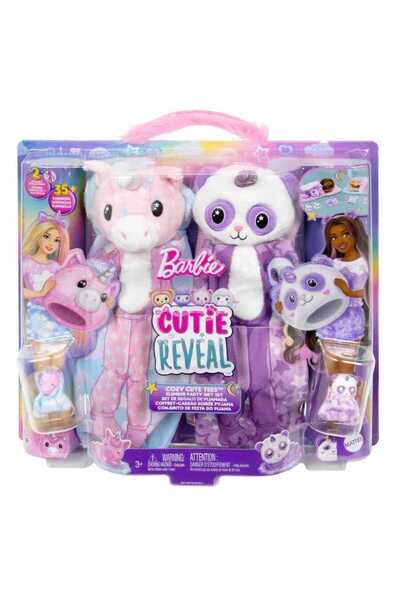 Barbie Cutie Reveal Pijama Partisi İkili Set Mtl-Hry15