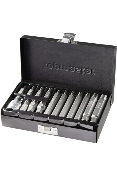 Topmaster Set 15 buc biti RIBE M6-M14X 30/75mm + adaptor 1/2" TMP