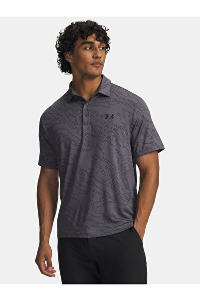 Under Armour Tricou polo imprimat pentru bărbați UA Playoff 3.0