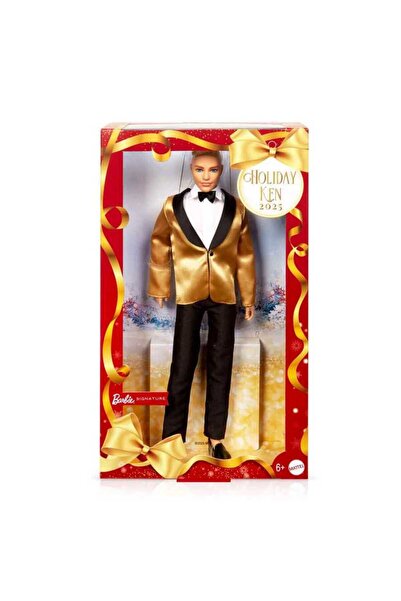 Barbie Ken 2025 Mutlu Yıllar Bebeği Jgk55