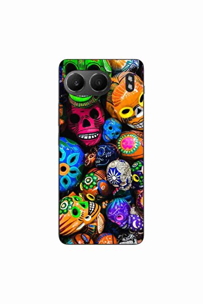OEM Husa compatibila cu OnePlus Nord 4 Silicon Gel Tpu Model Halloween Cranii...