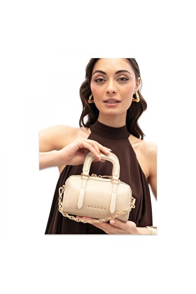 Sisley Sly_347 12X18,5X6 El Bej Kadın Çanta