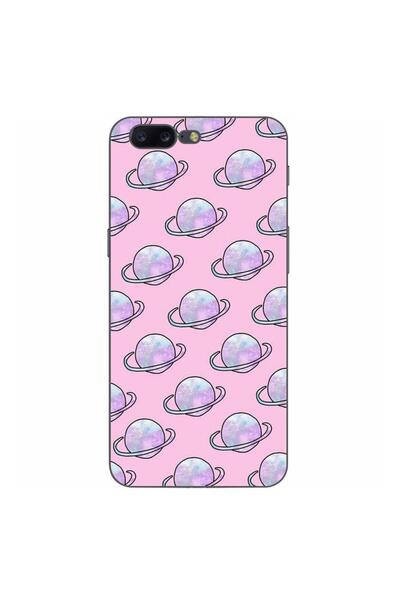 OEM Husa compatibila cu OnePlus 5 Silicon Gel Tpu Model Saturn Dreams