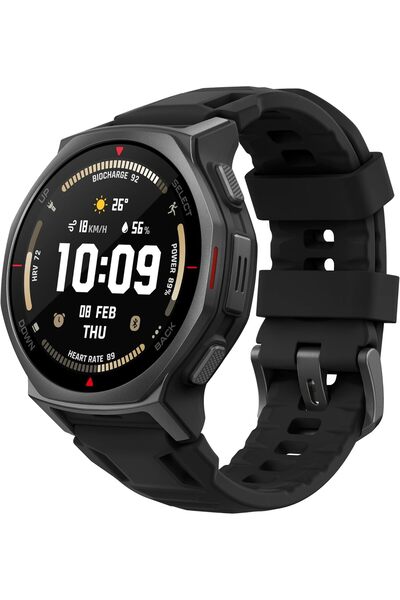 Amazfit ساعة ذكية T-Rex 3 Pro للاستخدام الخارجي بشاشة AMOLED من الياقوت مقاس ...