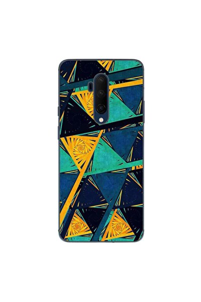 OEM Husa compatibila cu OnePlus 7T Pro Silicon Gel Tpu Model Abstract Prism