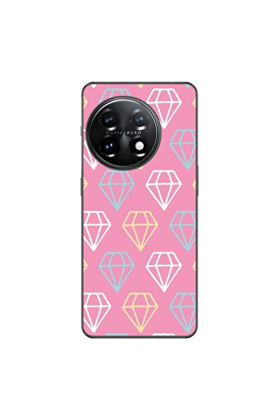 OEM Husa compatibila cu OnePlus 12R Silicon Gel Tpu Model Diamond Pattern Doo...