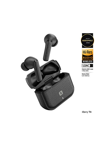 İBERRY T4 HI-RES HYBRID ANC BLUETOTH KULAKLIK Hibrid ANC LDAC T4 Bluetooth Hi...