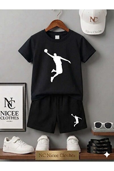 NC Nicee Clothes ΚΑΛΟΚΑΙΡΙΝΟ ΠΑΙΔΙΚΟ ΜΠΛΟΥΖΑΚΙ ΚΑΙ ΣΟΡΤΣ UNISEX (ΛΕΥΚΟ ΣΧΕΔΙΟ...