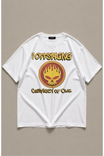 Fuddy Moda Unisex Μπλουζάκι με στάμπα The Offspring Conspiracy Of One, Oversi...