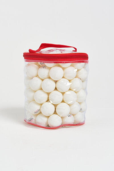 KentOyuncaK 100 Table Tennis Balls with Bag White - Training Ping Pong Ball S...