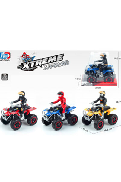 CasaDesteapta.ro Motorcycle ATV Interactive Friction Toy