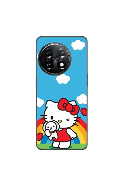 OEM Husa compatibila cu OnePlus 12R Silicon Gel Tpu Model Hello Kitty Rainbow