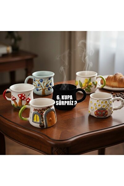 sharp&art Embossed Patterned, Large Size and Double-Sided Handcrafted, Set of...