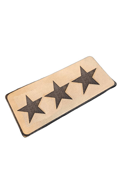 ÇUKUROVA ÜTÜ Bison Leather, Officer's Captain's 4 cm X 9 cm Compat Peç