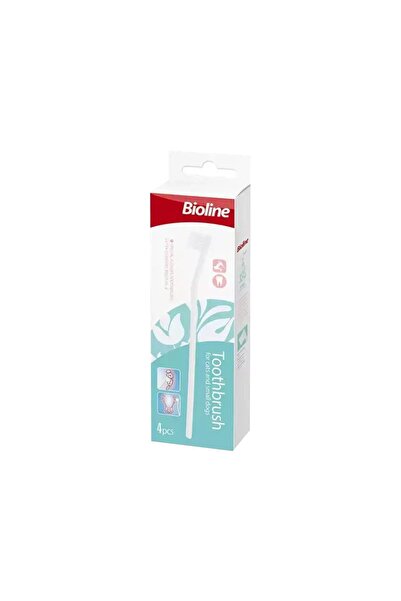 Bioline PERIUTE DE DINTI PENTRU PISICI SI CATELUSI (4 BUC/SET)