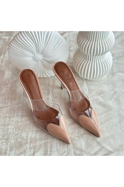 Tress Fashion Pantofi Toc Bej - model Ayala