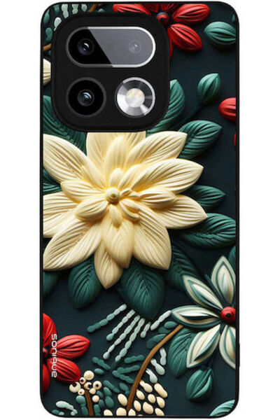 Other Θήκη Sonique Σειρά 3D Λουλούδια Realme 16 Pro Plus Πράσινο