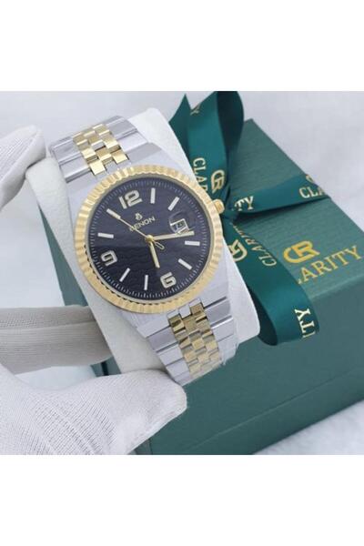 Clarity Men's Steel Watch with Design