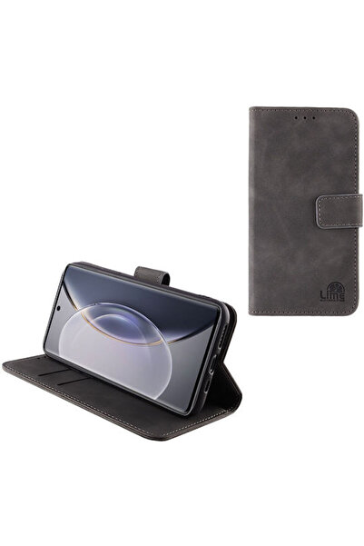 Lime&co Lime Essential Magnet Book Συνθετικό Δέρμα Γκρι (VIVO X90 PRO) Κωδικό...