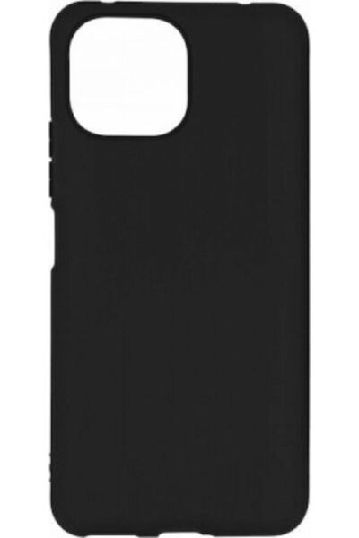 Senso Υγρή Σιλικόνη Πίσω Κάλυψης Μαύρη (Xiaomi Mi 11 Lite / 11 Lite 5G / 11 L...