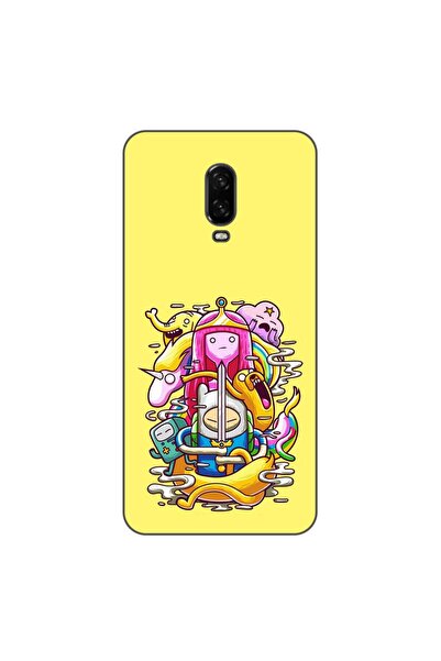 OEM Husa compatibila cu OnePlus 6T Silicon Gel Tpu Model Adventure Time Poster