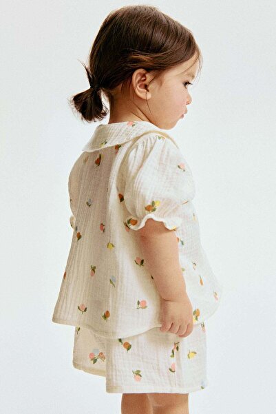 H&M 2-piece cotton muslin set