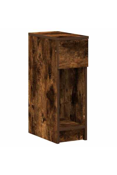 vidaxl Noptiera cu sertar stejar afumat 20x36x60 cm
