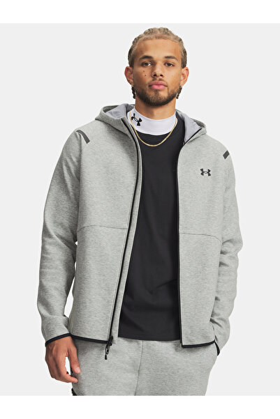 Under Armour Hanorac bărbătesc UA Unstoppable Flc FZ HD EU-GRY