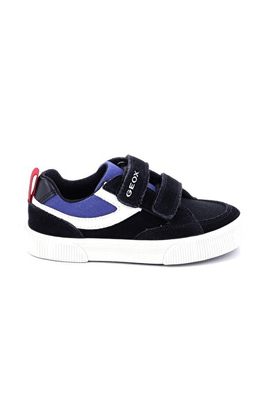 Geox Παιδικό Χαμηλό Casual για Αγόρι Ανατομικό Χρώματος Μαύρο J45HLA 02210 C9997