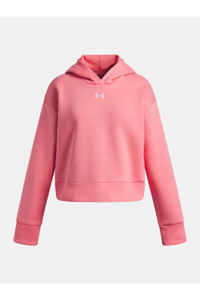 Under Armour Hanorac de fată UA Rival Fleece Hoodie-PNK
