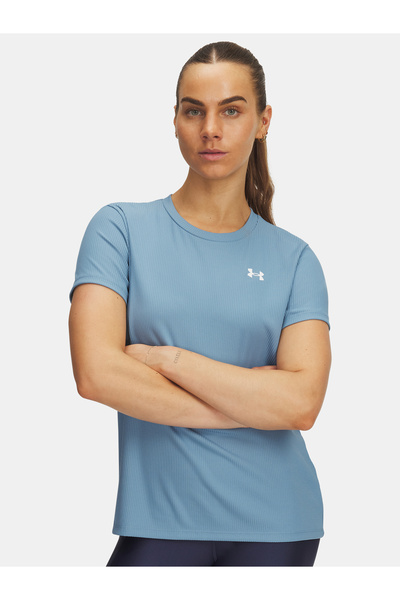 Under Armour Tech Rib-BLU - Tricou de damă