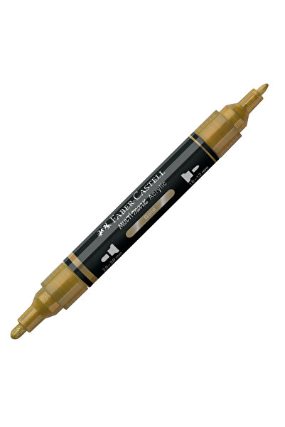 Faber Castell Ακρυλικός Μαρκαδόρος Πολυχρωματικός 250 Χρυσός FABER-CASTELL