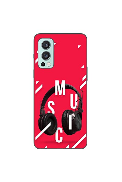 OEM Husa compatibila cu OnePlus Nord 2 Silicon Gel Tpu Model Music Headphones