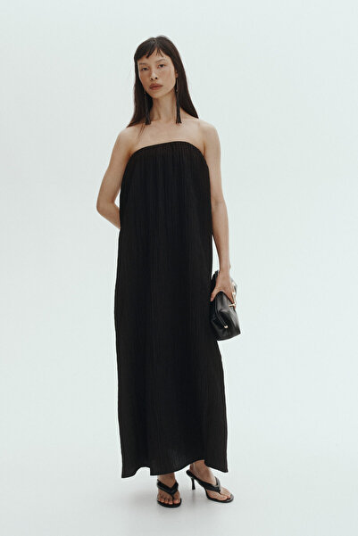 H&M Krinkle Bandeau Elbise