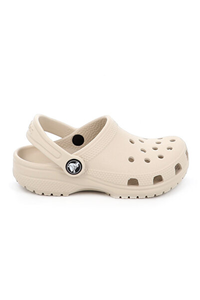 Crocs Παιδικό Σαμπό Classic Clog T Ανατομικό Χρώματος Μπεζ 206990-2MC