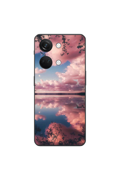 OEM Husa compatibila cu OnePlus Nord 3 Silicon Gel Tpu Model Pink Clouds