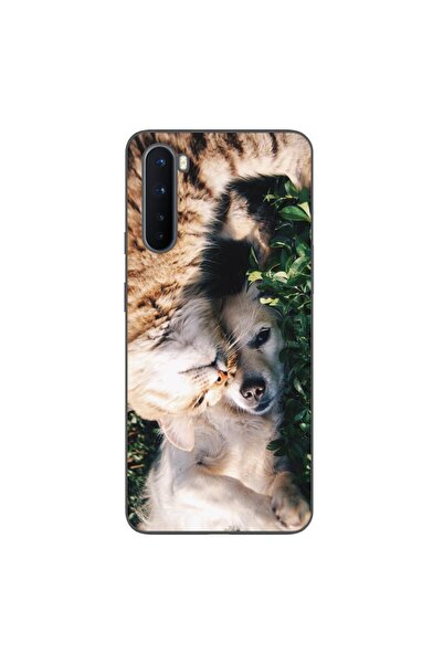 OEM Husa compatibila cu OnePlus Nord Silicon Gel Tpu Model Caine si Pisica