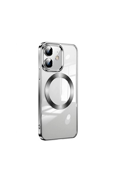 sscase Electroplated MagSafe Θήκη Σιλικόνης Silver (Apple iPhone 12)