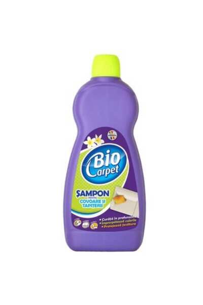 Biocarpet Sampon covoare Biocarpet, lichid, curatare profunda, protectie tesa...