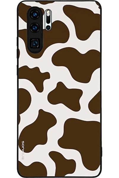 Other Σειρά Sonique Animal Print Huawei P30 Pro Θήκη με σχέδιο αγελάδας