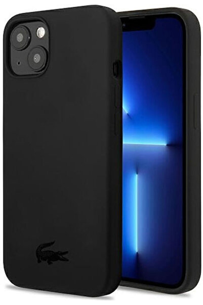 Lacoste Θήκη Πλάτης Σιλικόνης Μαύρη (iPhone 13 mini) Κωδικός: LCHCP13SSK
