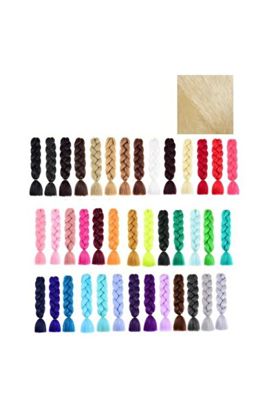 Lucy Style 2000 Colored Extensions for Braids Light Blonde Lucy Style 2000, 1 pc